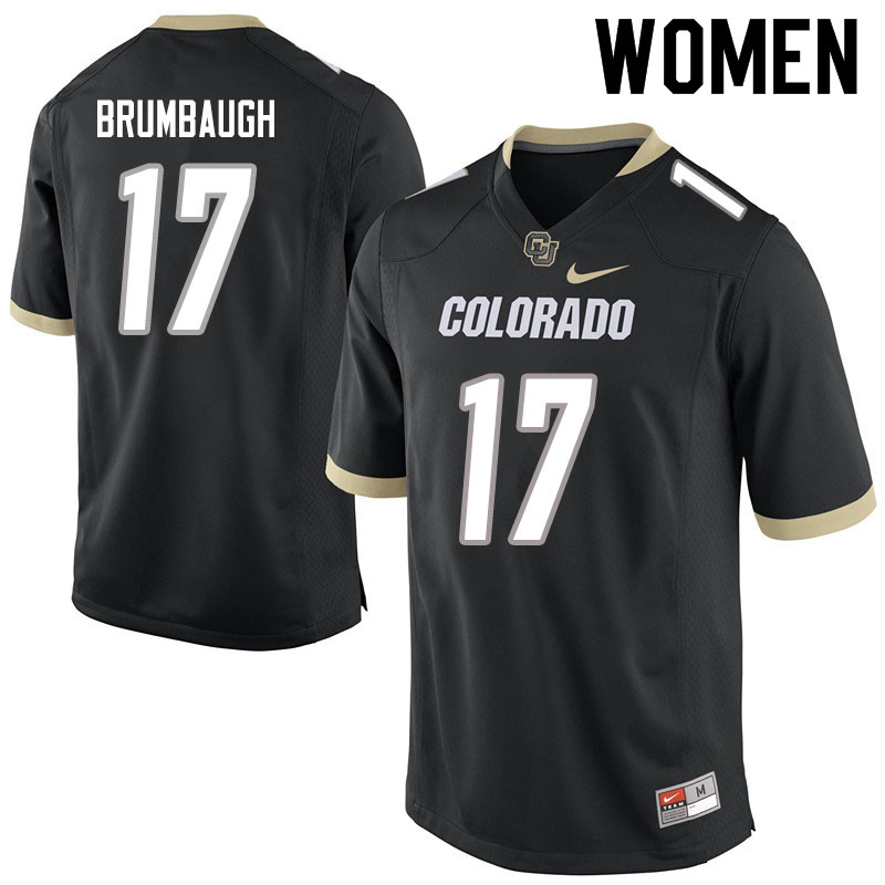 Women #17 K.J. Trujillo Colorado Buffaloes College Football Jerseys Sale-Black